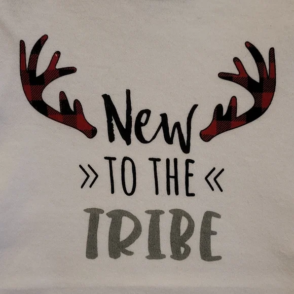 Hudson Baby Onesie New To The Tribe - Picture 2 of 9